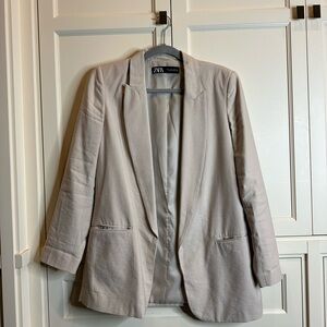 Zara Linen Blazer